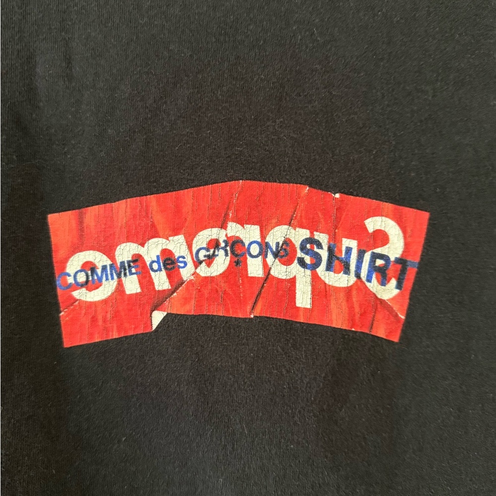 SUPREME Comme Des Garcons SHIRT Box Logo Tee - Picture 2 of 5